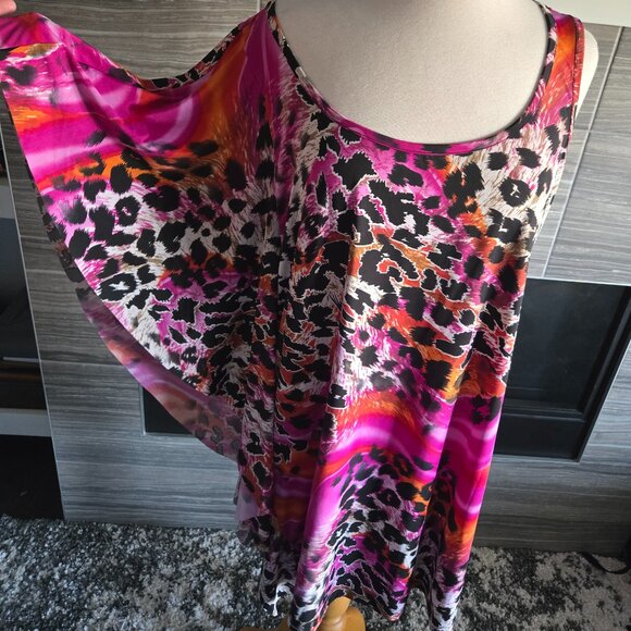 Penningtons Animal Print Kaftan Top – Size X – Great Condition - Picture 1 of 3